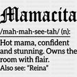 Mamacita Definition - Hispanic Heritage Month DTF Transfers - Adult Unisex - S & M (10’’) / Dark Color Design (See