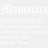 Mamacita Definition - Hispanic Heritage Month DTF Transfers - Adult Unisex - S & M (10’’) / Light Color Design (See