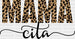 Mamacita Leopard Mother's Day DTF Heat Transfer, Mama Design, Mom DTF ready2transfer Black