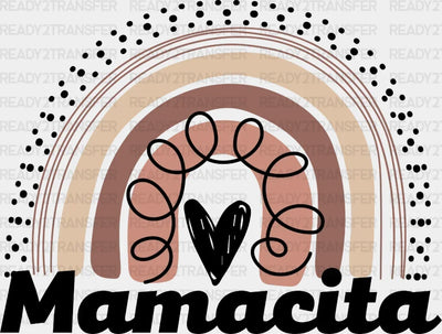 Mamacita Rainbow Mother’s Day Dtf Heat Transfer Mama Design Mom