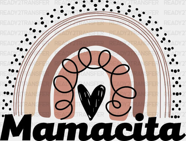 Mamacita Rainbow Mother's Day DTF Heat Transfer, Mama Design, Mom DTF