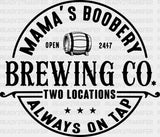 Mama’s Boobery Brewing Co Dtf Transfer