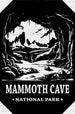 Mammoth Cave National Park Design - National Parks DTF Transfers ready2transfer Black