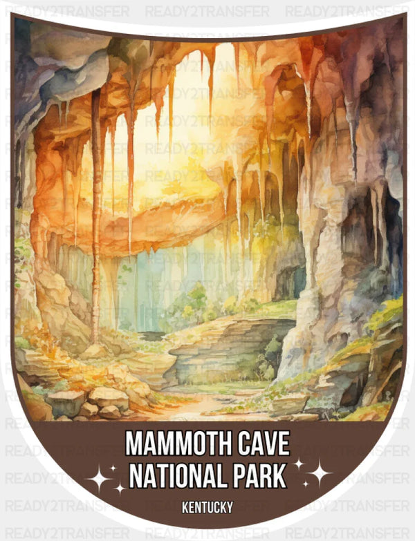Mammoth Cave National Park Kentucky - National Parks DTF Transfer