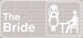Man The Bride DTF Transfer ready2transfer White