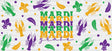 Mardi Crayfish - Mardi Gras Cup Wrap UV Sticker Permanent UV DTF Decal ready2transfer