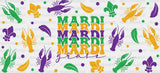 Mardi Crayfish - Mardi Gras Cup Wrap UV Sticker Permanent UV DTF Decal ready2transfer