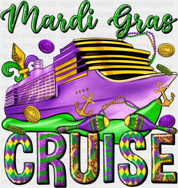 Mardi Gras Cruise - Mardi Gras DTF Transfer