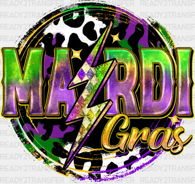 Mardi Gras Design Dtf Transfer