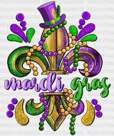 MARDI GRAS DTF Transfer
