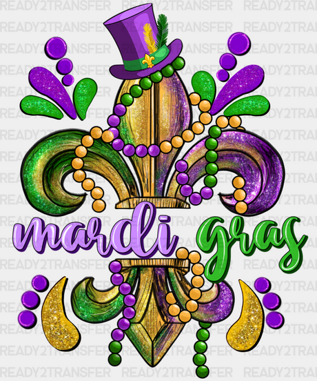 MARDI GRAS DTF Transfer