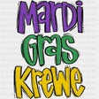 Mardi Gras Krewe - Mardi Gras DTF Transfers ready2transfer Dark Color Design (See Imaging)