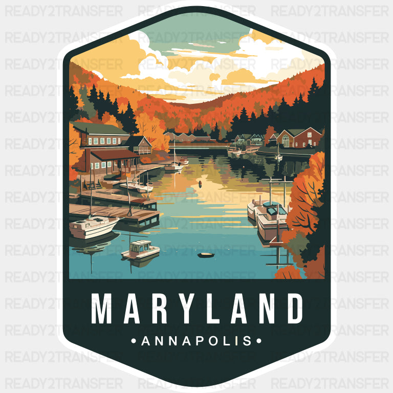 Maryland Annapolis - States & Cities DTF Transfer ready2transfer