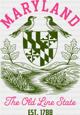 Maryland The Old Line State - States & Cities DTF Transfer ready2transfer