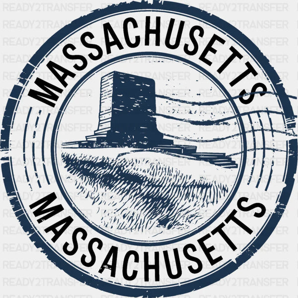 Massachusetts - States & Cities DTF Transfer