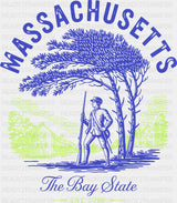 Massachusetts The Bay State - States & Cities DTF Transfer ready2transfer