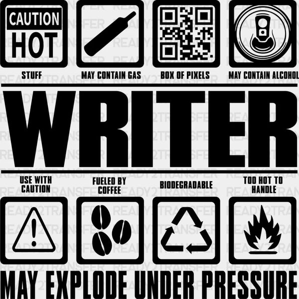 May Explode Mercymaker May Explode Under Pressure - Writing DTF Heat Transfer – Ready2Transfer