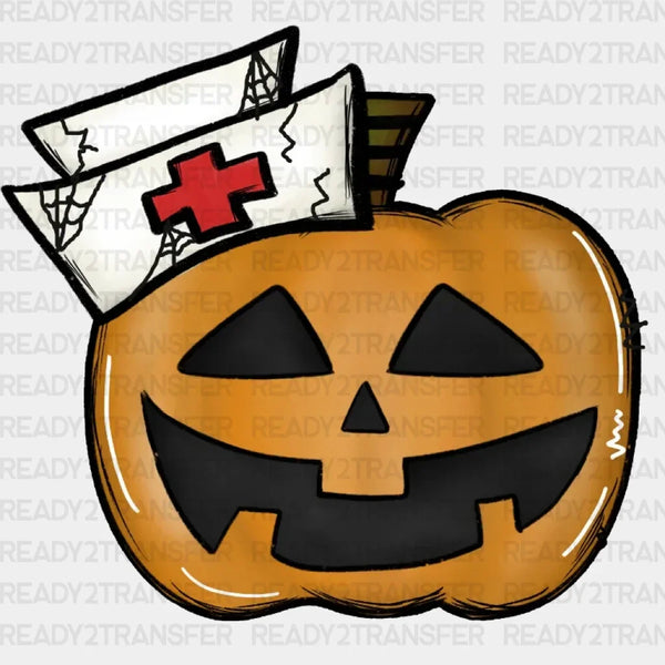 MED PUMPKIN DTF Transfer
