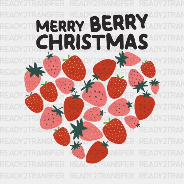 Merry Berry Christmas DTF Transfer
