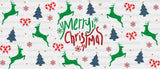 Merry Christmas - Cup Wrap Uv Sticker Permanent Dtf Decal