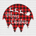 Merry Christmas Deers DTF Transfer ready2transfer Black