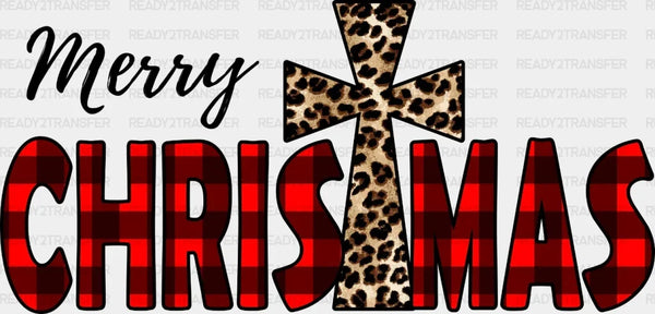 Merry Christmas DTF Transfer