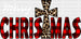 Merry Christmas DTF Transfer ready2transfer White