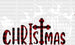Merry Christmas Ho Ho DTF Transfer ready2transfer White