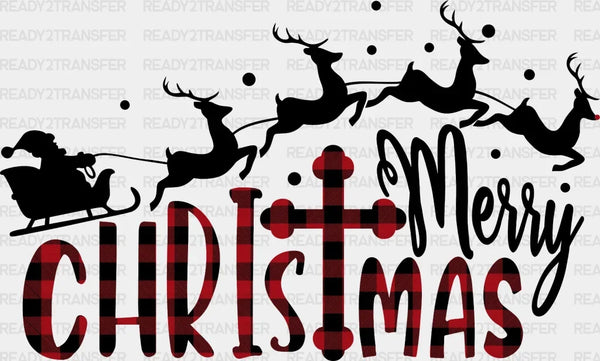 Merry Christmas Ho Ho DTF Transfer