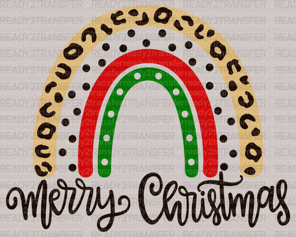 Merry Christmas Leo DTF Transfer