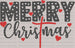 Merry Christmas Loves DTF Transfer ready2transfer Black