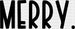 MERRY DTF Transfer ready2transfer Black