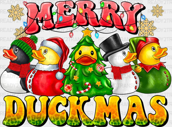 Merry Duckmas - Christmas DTF Transfer