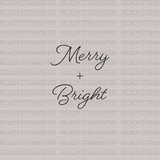 Merry plus Bright DTF Transfer - ready2transfer