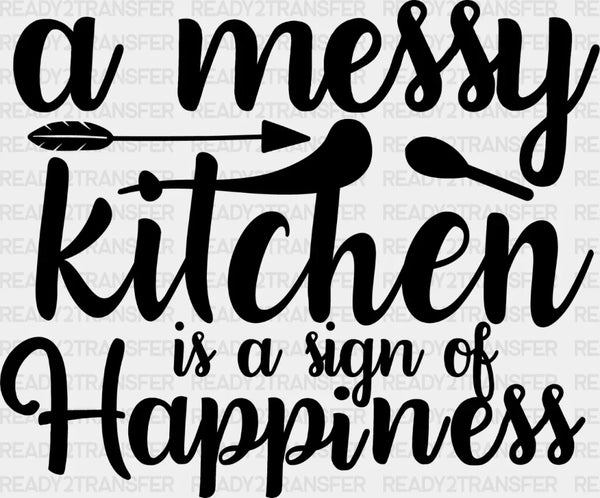 Messy Kitchen - Cooking DTF Heat Transfer