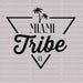 MIAMI Tribe FL DTF Transfer ready2transfer Black