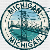Michigan - States & Cities DTF Transfer ready2transfer