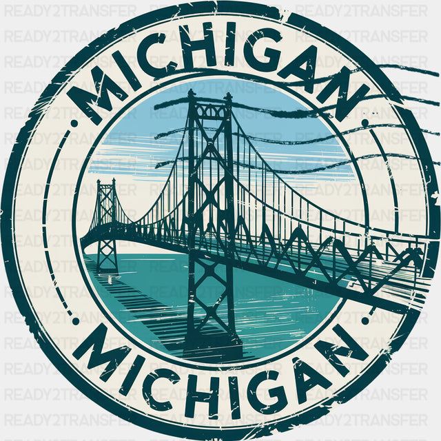 Michigan - States & Cities DTF Transfer ready2transfer