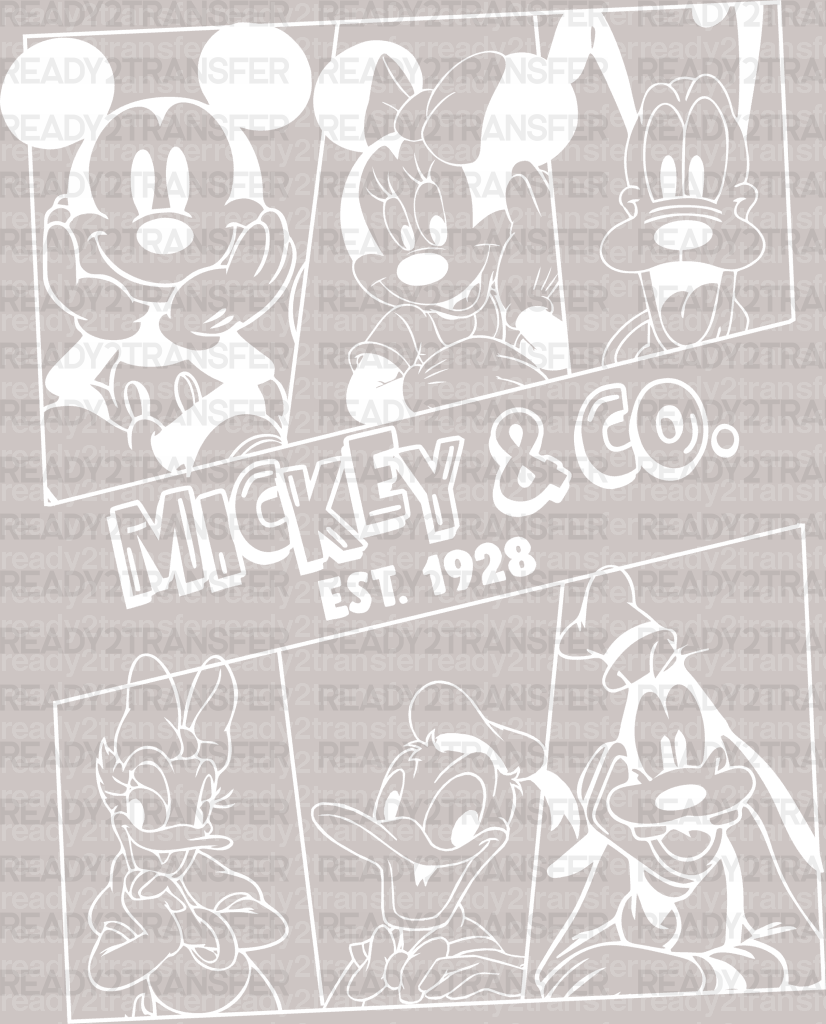 MICKEY & CO DTF Transfer - ready2transfer