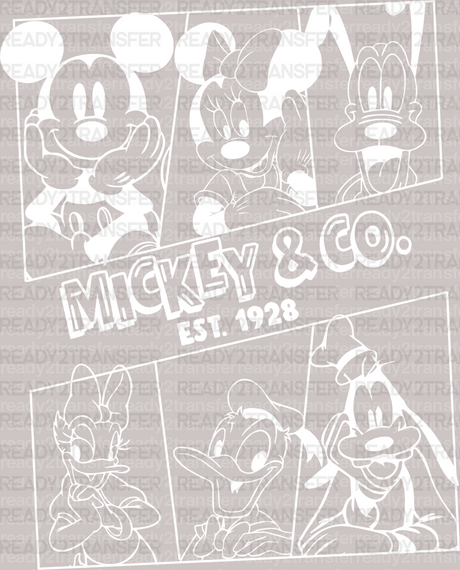 MICKEY & CO DTF Transfer - ready2transfer