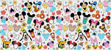 Mickey Colorful Design - Disney Cup Wrap Uv Sticker Permanent Dtf Decal