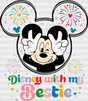 Mickey Best Day Ever Disney Dtf Transfer