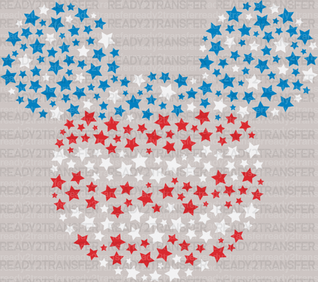 Mickey Minnie 4th of July DTF Heat Transfer, Disney Vacation Design, Mickey Minnie DTF - ready2transfer