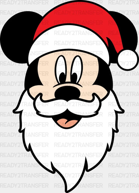 Mickey Santa Claus Dtf Transfer