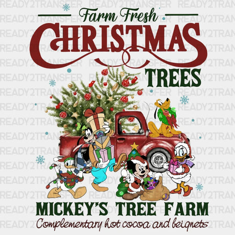 Mickey’s Tree Farm Dtf Transfer