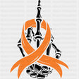 Middle Finger Ribbon - Leukemia DTF Transfers ready2transfer Dark Color Design (See Imaging)