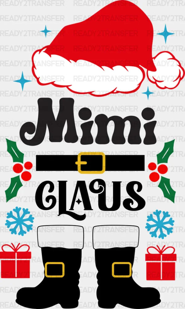 Mimi Claus - Christmas DTF Transfer