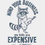 Mind Your Business, Multi Color Design - Parents DTF Transfers ready2transfer Blue Color Design (See Imaging)