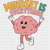 Mindset Is Everything - Mental Health DTF Transfers ready2transfer