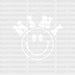 MINI Smile DTF Transfer ready2transfer White